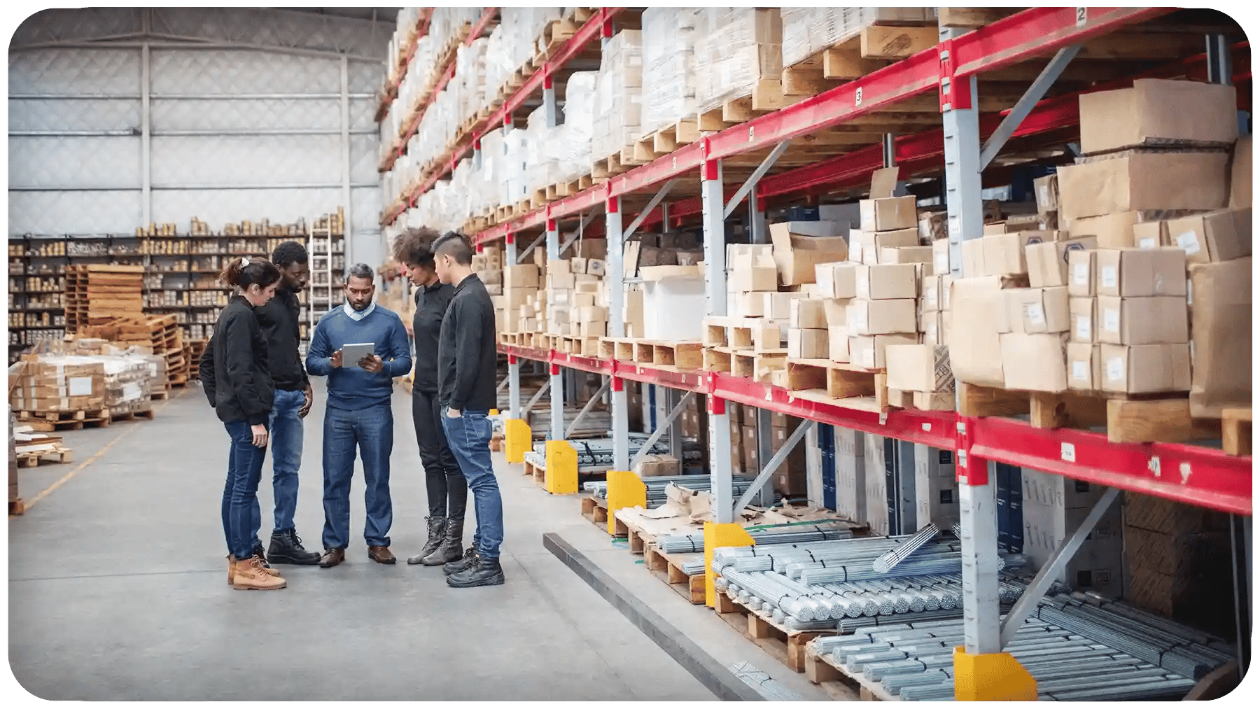 Warehouse management software