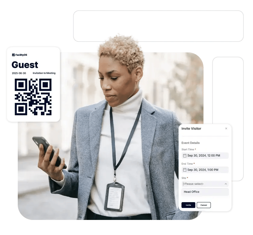 VisitorOS - Advanced Visitor Pre-Registration
