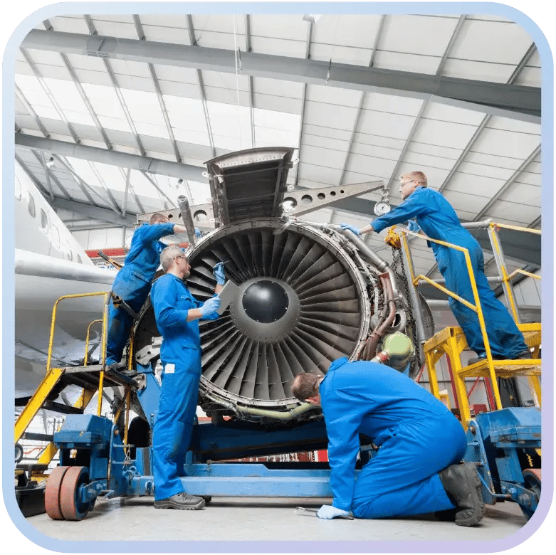 ind-altcontent-aerospace-team-working-on-engine
