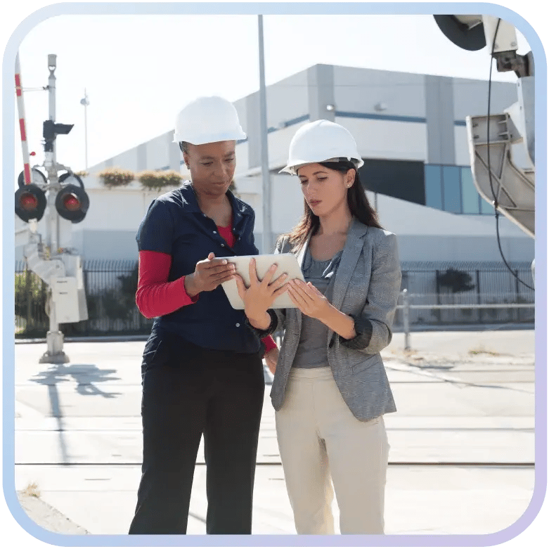 ind-altcontent-infrastructure-exterior-managers-reviewing-data