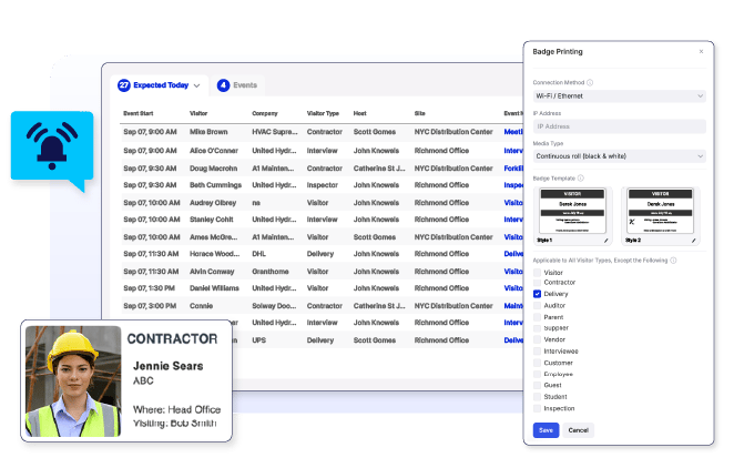 VOS-visitor-log-notification