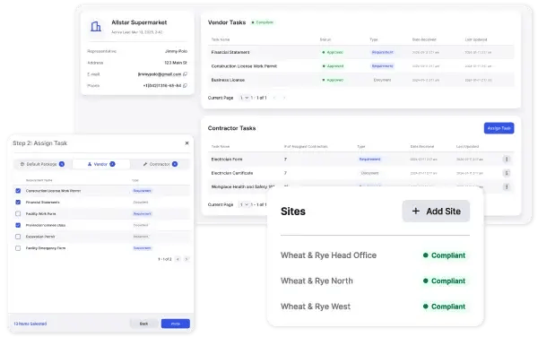 Manage Vendor Compliance With Full Visibility