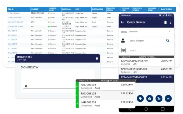 LOS-Parcel-Management-3-signature-items-quick-verification