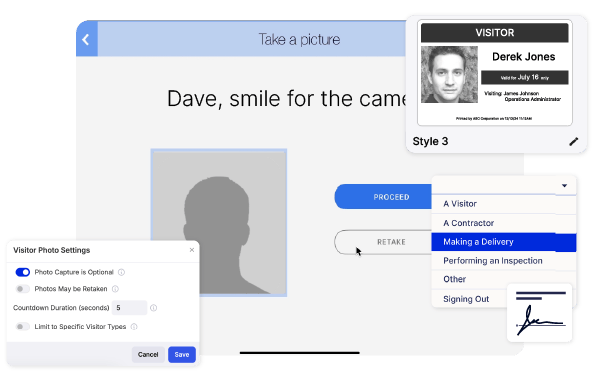 ScanID-CapturePhoto-PrintBadge