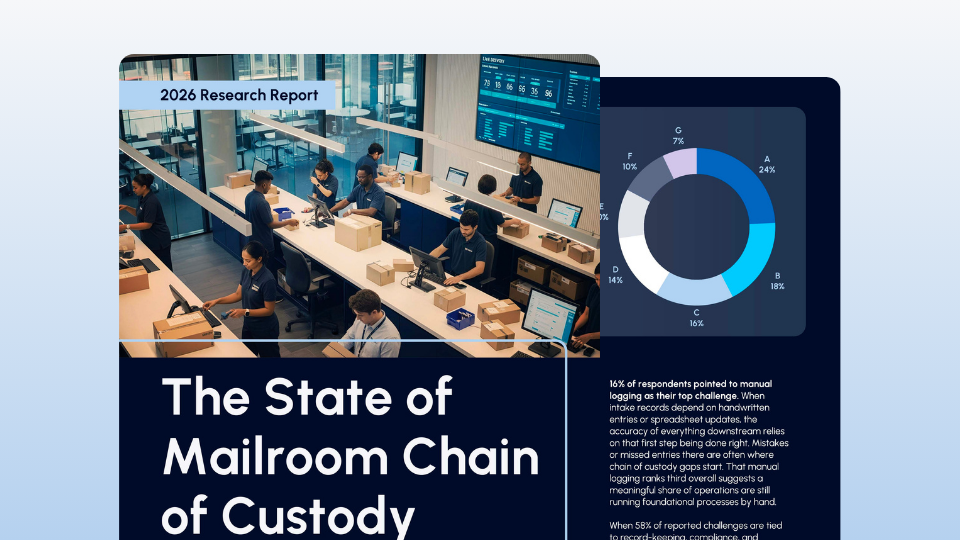 The State of Mailroom Chain of Custody: Survey Research Report