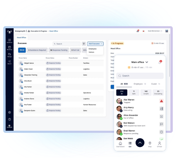 EmergencyOS emergency management and mass notification platform
