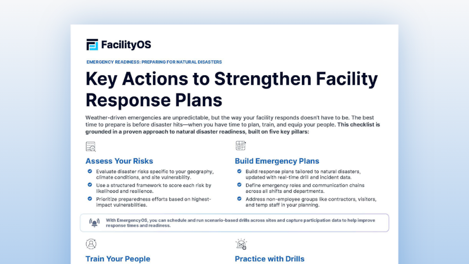 Emergency Readiness Checklist: Preparing for Natural Disasters