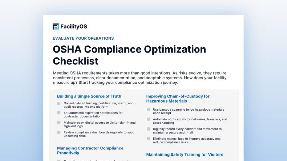 Is Your Facility Ready for OSHA Audits?