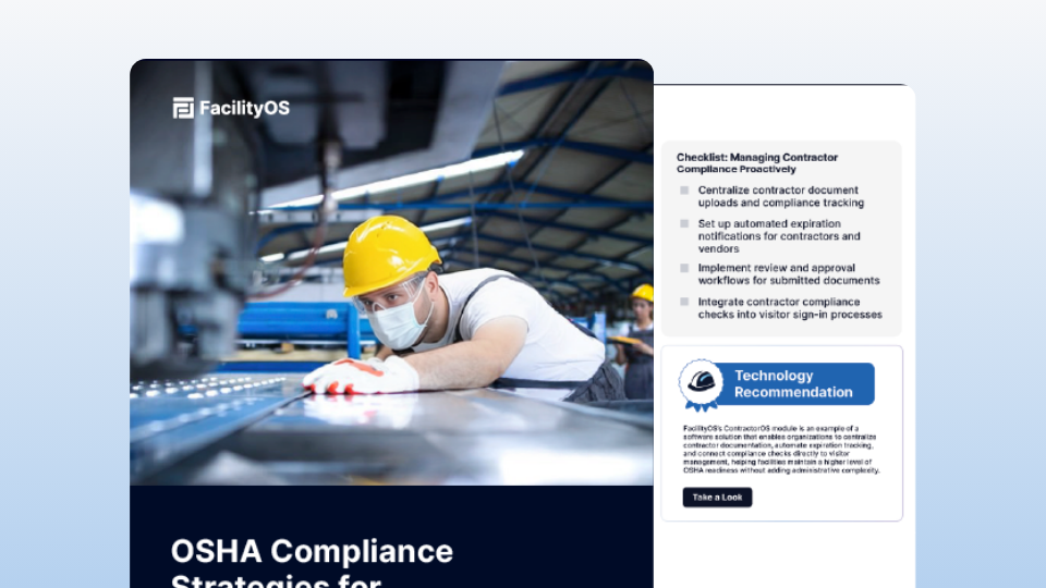 OSHA Compliance Strategies Guide for Facilities