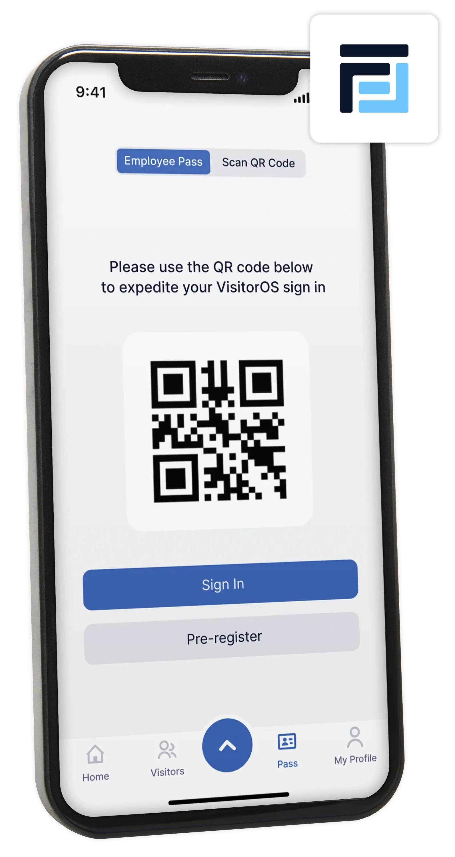 FacilityOS Mobile VisitorOS