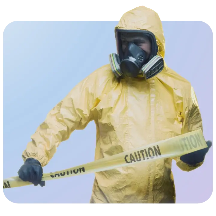 hazmat-worker-tape